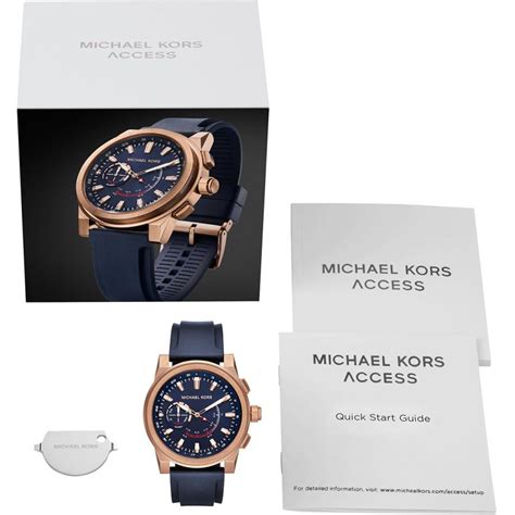 michael kors hybrid watch mkt4012 review|michael kors watches.